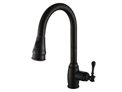 Black Pull Down Kitchen Sink Faucet